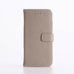 Cover voor iPhone SE 2 / 8 / 7 Retro Leder Effect Cover voor iPhone SE 2 / 8 / 7 Retro Leder Effect