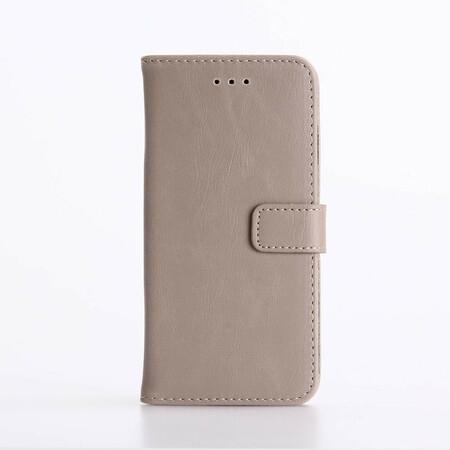 Cover voor iPhone SE 2 / 8 / 7 Retro Leder Effect
