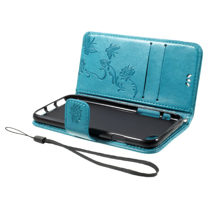 iPhone SE 2 / 8 / 7 Floral Strap Case