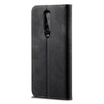 Flip Cover OnePlus 8 Kunstleer Jeans Textuur