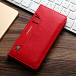Flip Cover iPhone SE 2 / 8 / 7 leer effect Multi-Card CMAI2