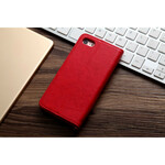 Flip Cover iPhone SE 2 / 8 / 7 leer effect Multi-Card CMAI2