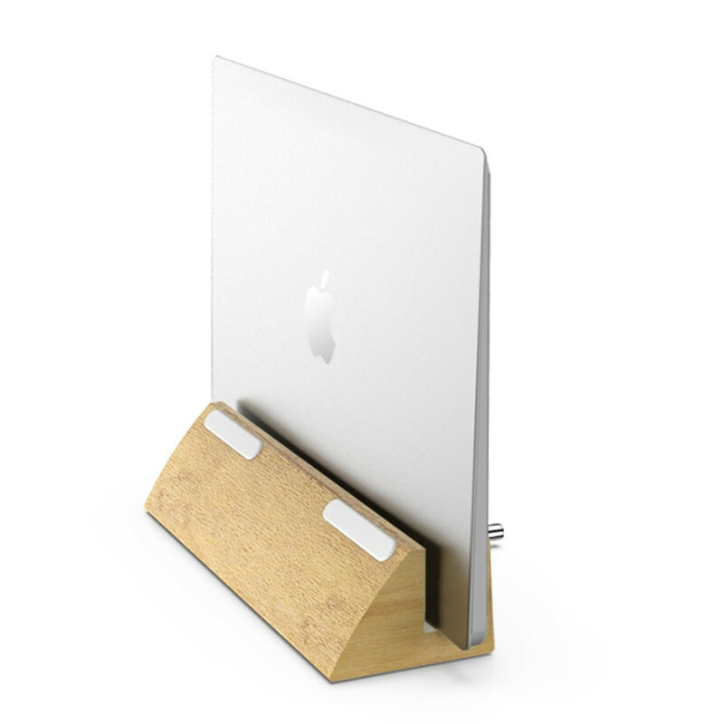 DIROSE Houten Blok Bureaustandaard voor MacBook