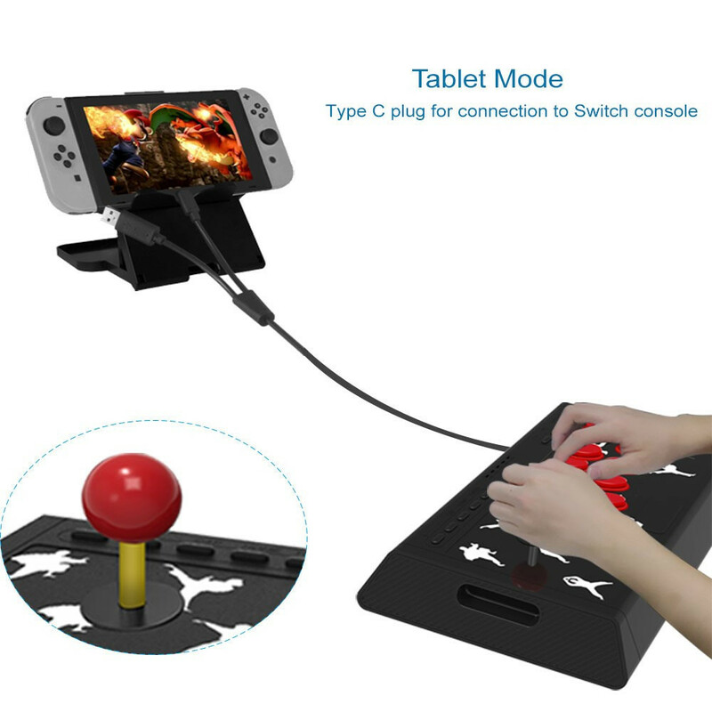 Arcade-stijl joystickconsole voor Nintendo Switch