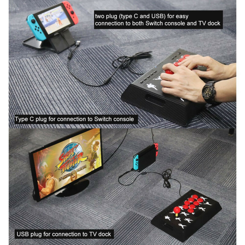 Arcade-stijl joystickconsole voor Nintendo Switch