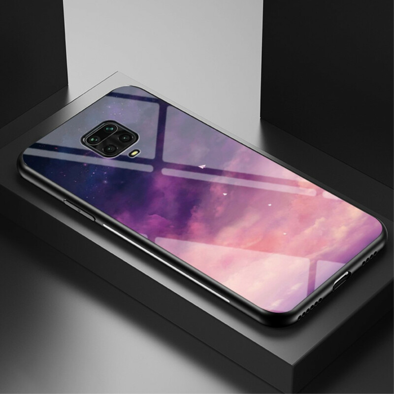 Xiaomi Redmi Note 9S Gehard glazen hoesje Sterrenhemel