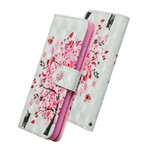 Honor 20 Lite Hoesje Boom Roze