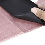 Hoesje Huawei Y5 2019 / Honor 8S Lederen Effect Koord