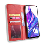Flip Cover Honor 9X Pro Vintage Lederen Effect Stijlvol