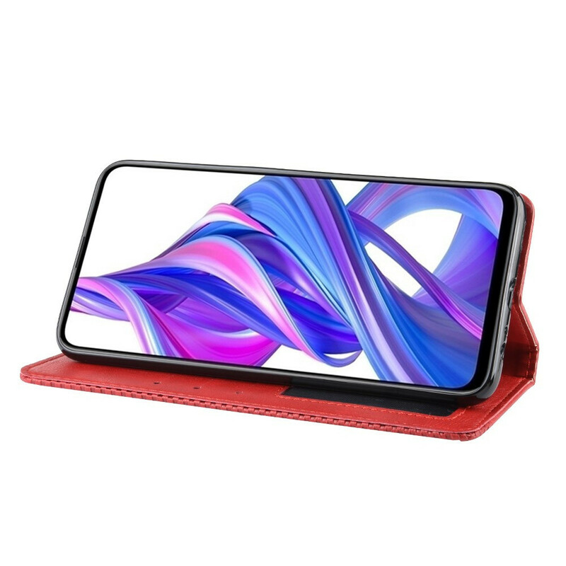 Flip Cover Honor 9X Pro Vintage Lederen Effect Stijlvol