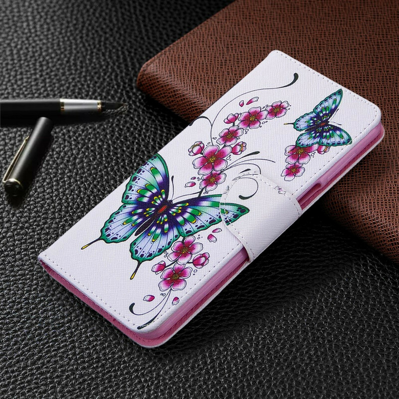 Xiaomi Redmi Note 9S / Note 9 Pro geval ongelooflijke vlinders