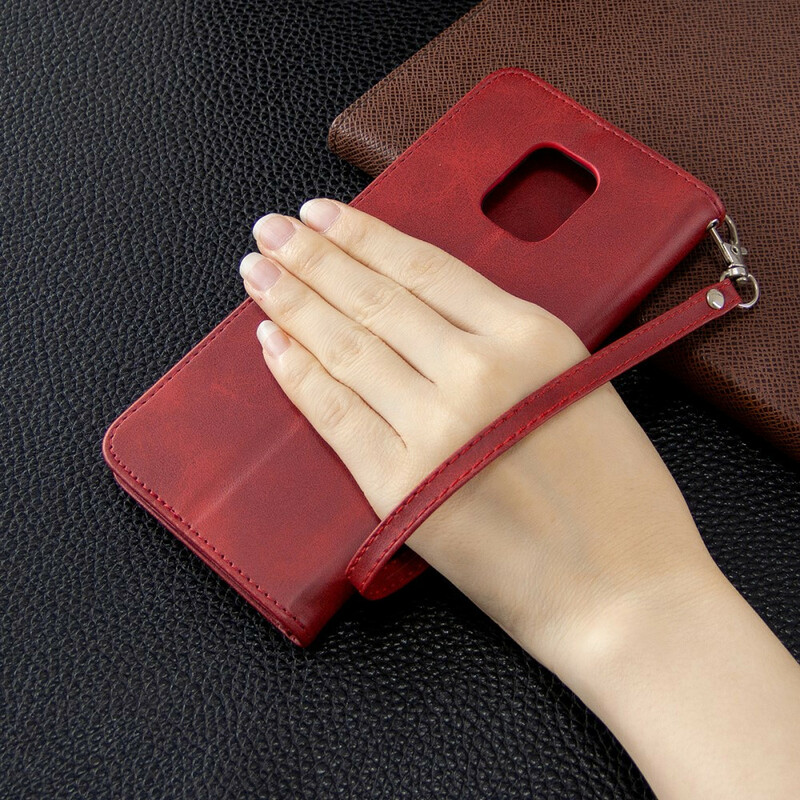 Xiaomi Redmi Note 9S / Redmi Note 9 Pro Lederen riem geval