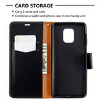 Hoesje Xiaomi Redmi Note 9 / Note 9S / Note 9 Pro Leder Effect Lychee