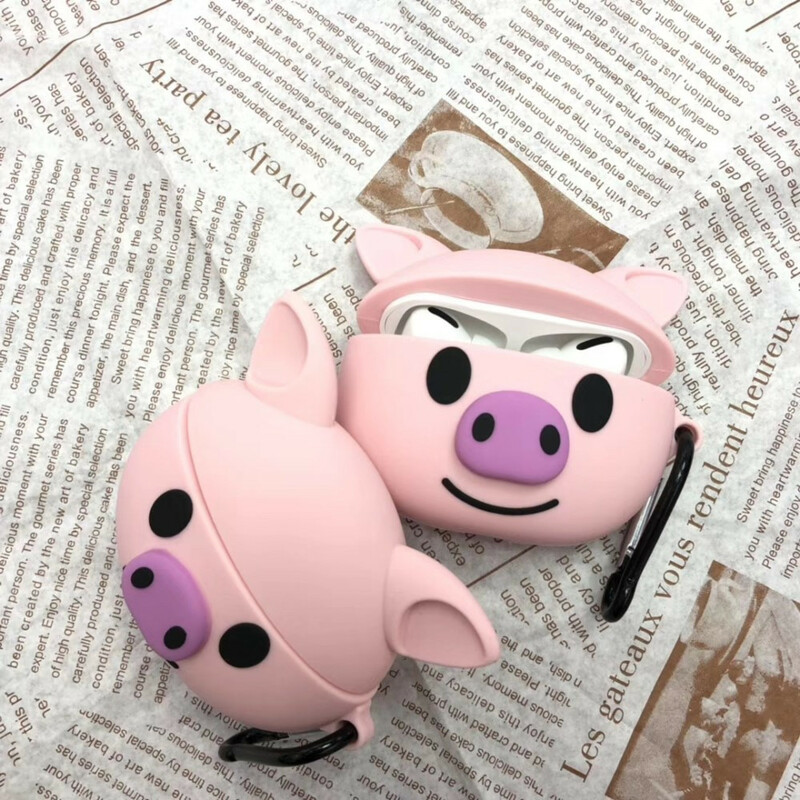 AirPods Pro Cartoon Serie Hoesje met Ring