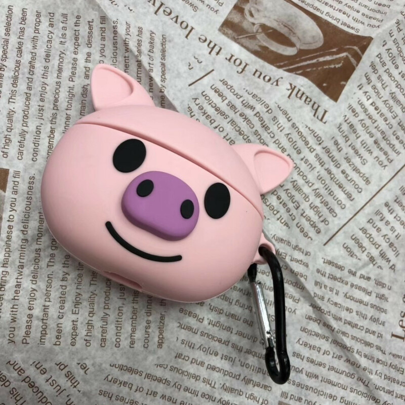 AirPods Pro Cartoon Serie Hoesje met Ring