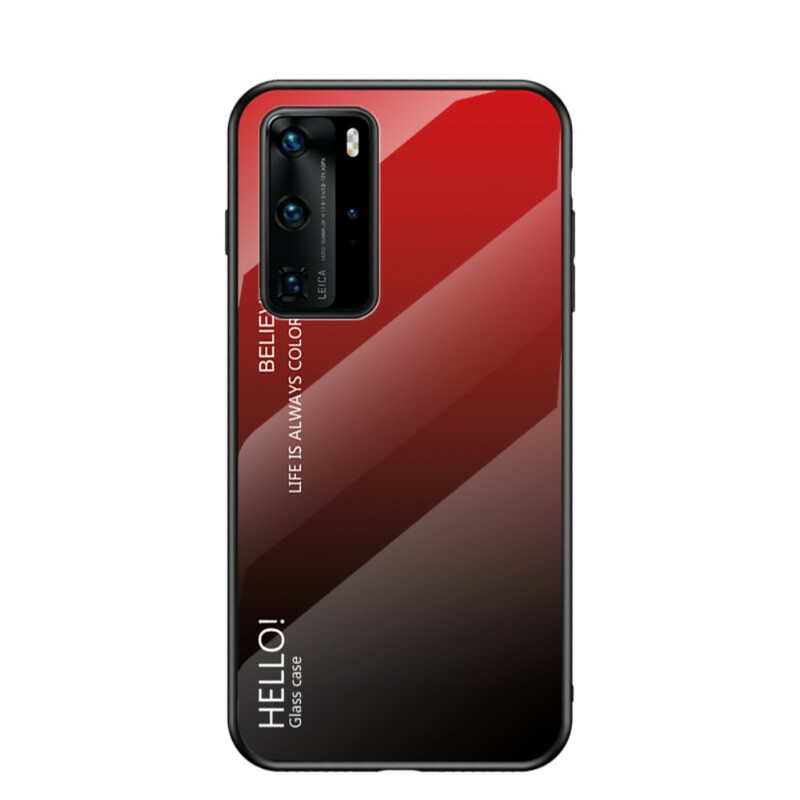 Huawei P40 Pro Cover Hallo Gehard Glas