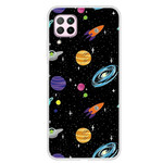 Huawei P40 Lite Hoesje Planet Galaxy