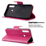 Huawei P40 Lite E Case Vlinders en Schuine Flap