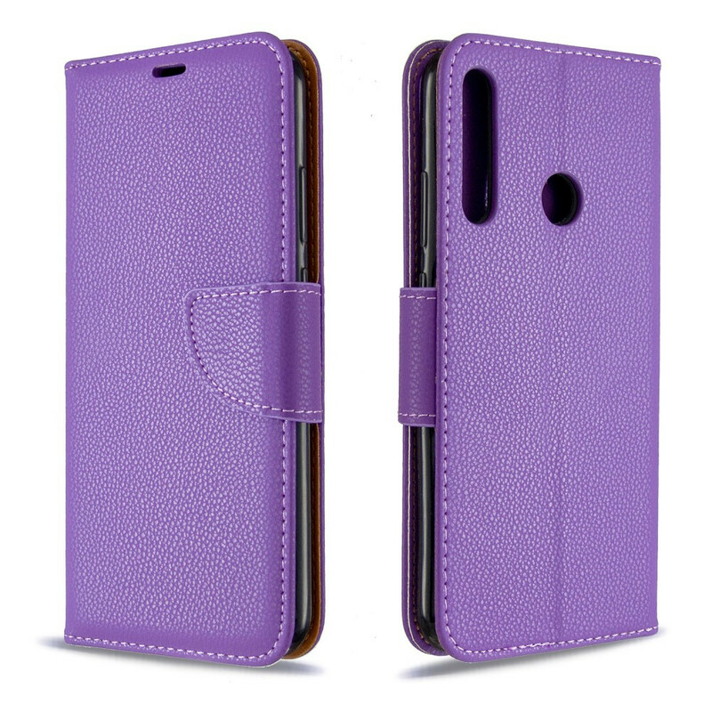 Hoesje Huawei P40 Lite E Litchi Schuine Flap
