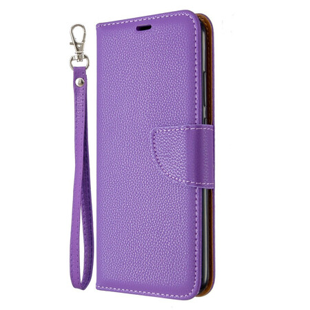 Hoesje Huawei P40 Lite E Litchi Schuine Flap