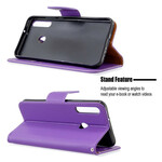 Huawei P40 Lite E Case Litchi Schuine Flap