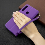 Huawei P40 Lite E Case Litchi Schuine Flap