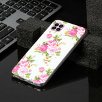 Huawei P40 Lite Cover Liberty Bloemen Fluorescerende