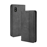 Flip Cover Alcatel 1B Leder Effect Vintage Stijlvol