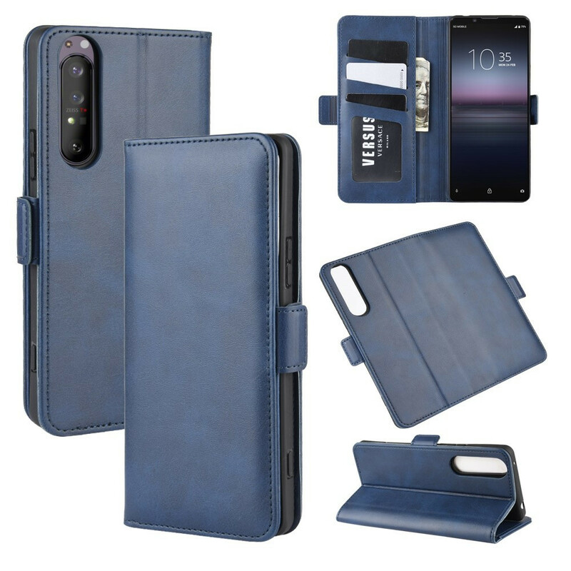 Sony Xperia 1 II Hoesje Dubbele Klep
