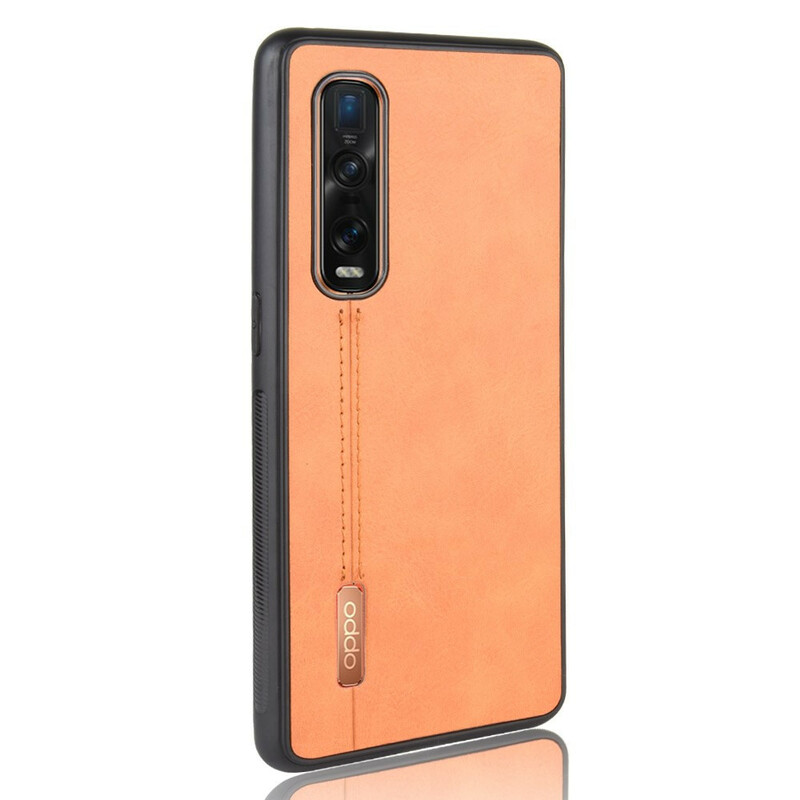 Oppo Find X2 Pro Lederen Effect Hoesje