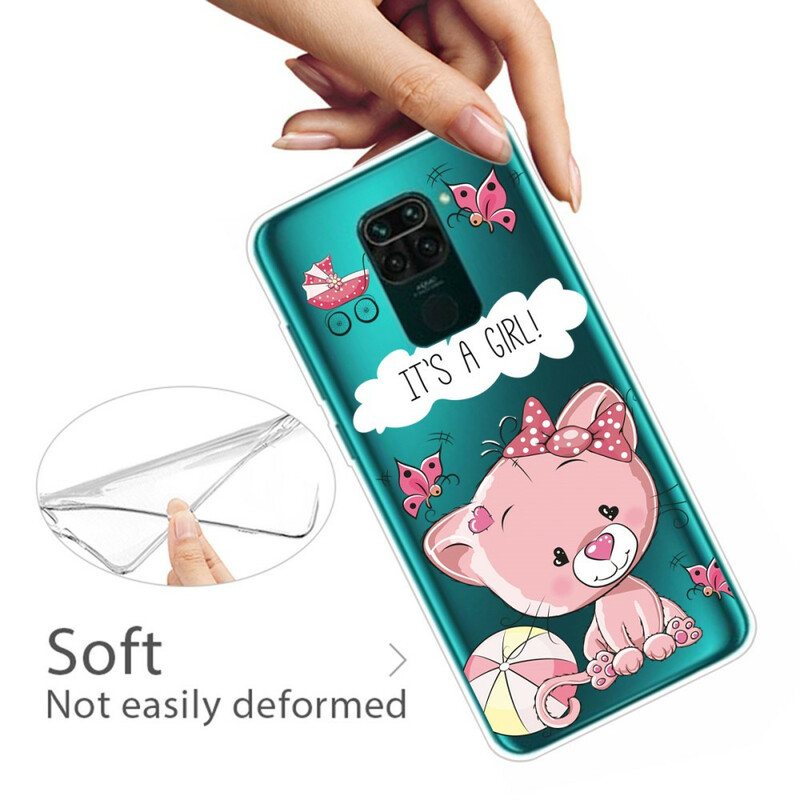 Xiaomi Redmi Note 9 Cover Het is een meisje