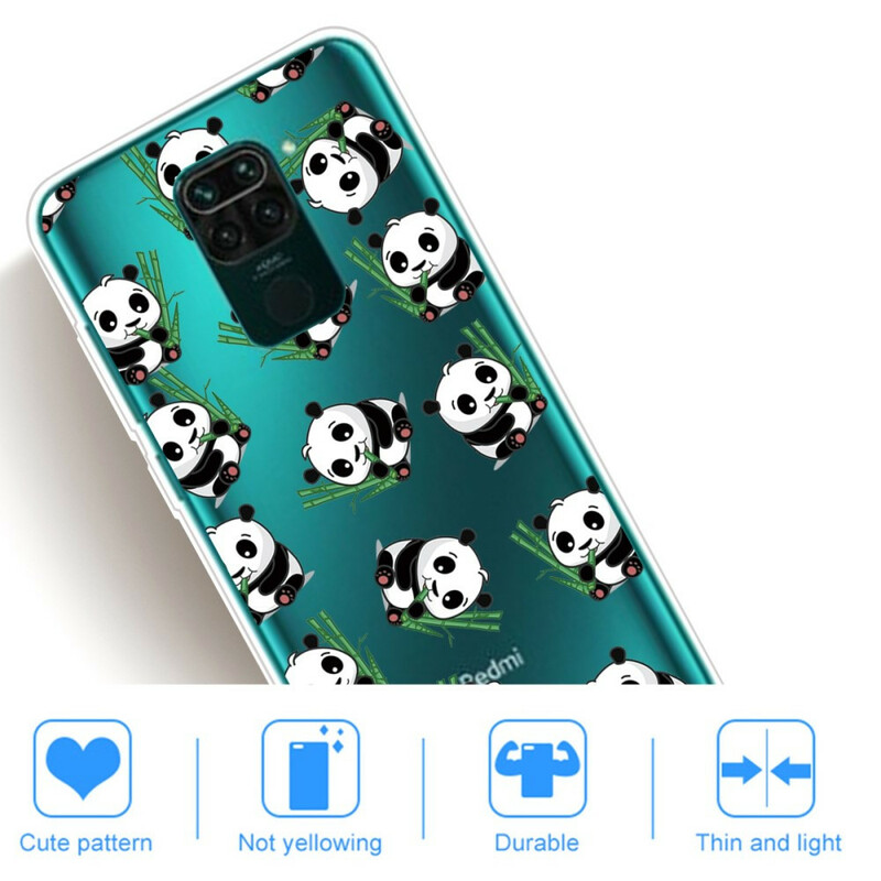 Xiaomi Redmi Note 9 Kleine Panda's Hoesje