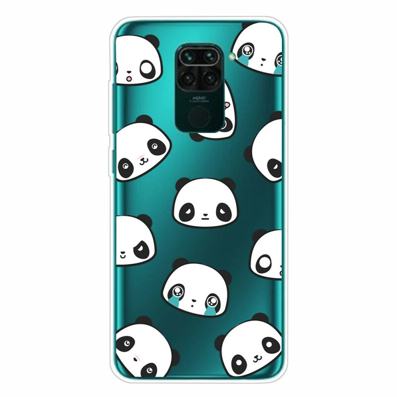 Xiaomi Redmi Note 9 Geval Sentimentele Panda's