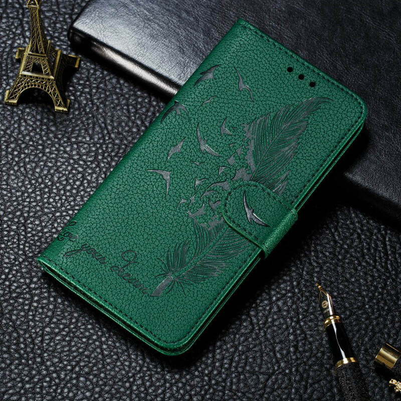 Xiaomi Redmi Note 9S / Redmi Note 9 Pro Case Feather Live Your Dream