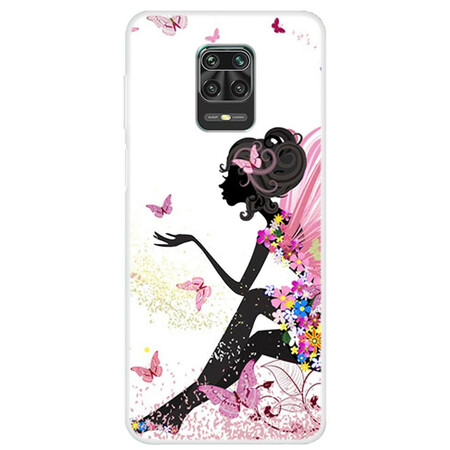 Xiaomi Redmi Note 9S / Redmi Note 9 Pro Vlinder Dame Case
