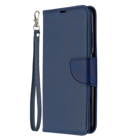 Huawei P40 Lite Case Gladde Schuine Flap
