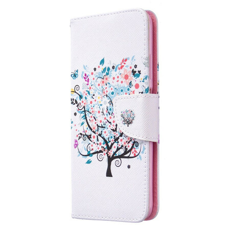 Huawei P40 Lite gebloemde boom case