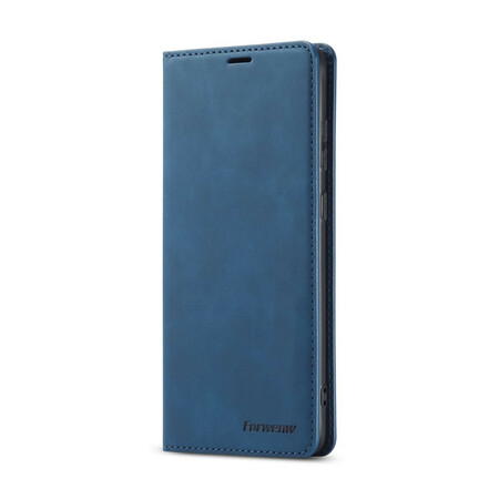 Flip Cover Xioami Redmi Note 9S / Redmi Note 9 Pro leer effect VOORWENW