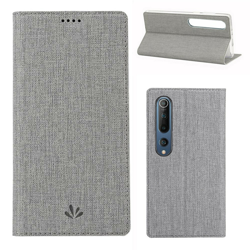 Flip Cover Xiaomi Mi 10 / 10 Pro geweven VILI DMX Flip Cover Xiaomi Mi 10 / 10 Pro geweven VILI DMX