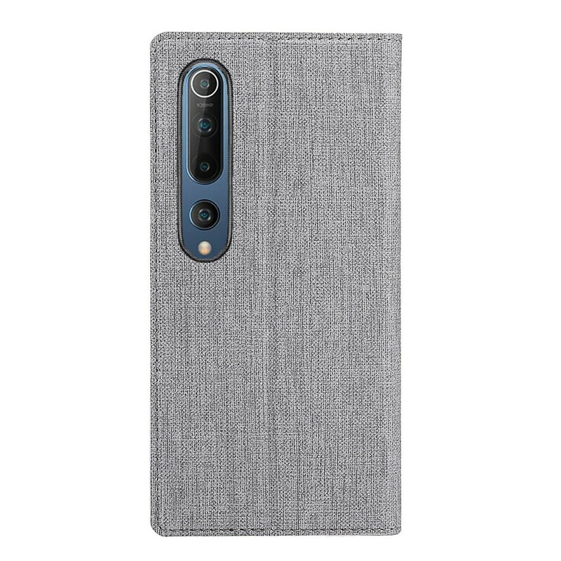 Flip Cover Xiaomi Mi 10 / 10 Pro geweven VILI DMX Flip Cover Xiaomi Mi 10 / 10 Pro geweven VILI DMX