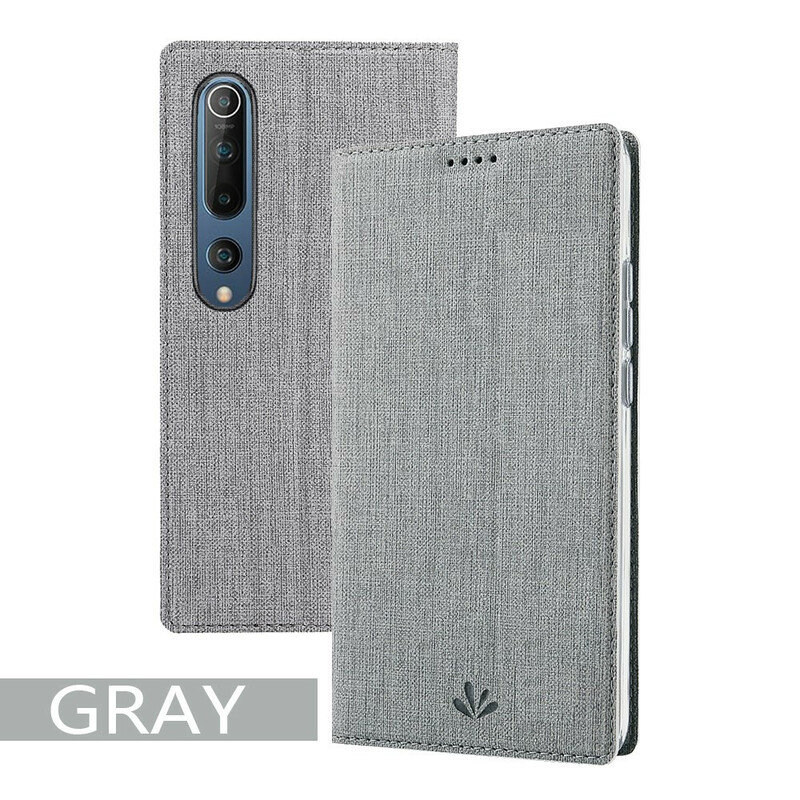 Flip Cover Xiaomi Mi 10 / 10 Pro geweven VILI DMX Flip Cover Xiaomi Mi 10 / 10 Pro geweven VILI DMX