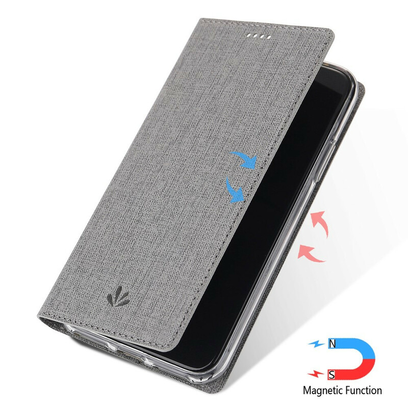 Flip Cover Xiaomi Mi 10 / 10 Pro geweven VILI DMX Flip Cover Xiaomi Mi 10 / 10 Pro geweven VILI DMX