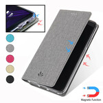Flip Cover Xiaomi Mi 10 / 10 Pro geweven VILI DMX Flip Cover Xiaomi Mi 10 / 10 Pro geweven VILI DMX