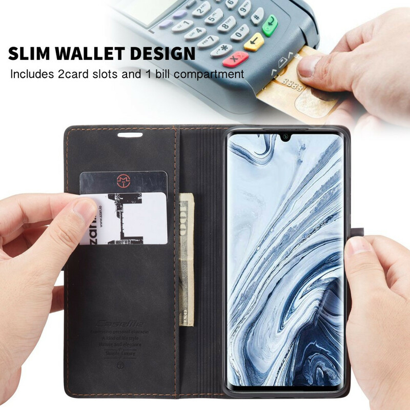 Flip Cover Xiaomi Mi Note 10 / Note 10 Pro CASEME Kunstleer