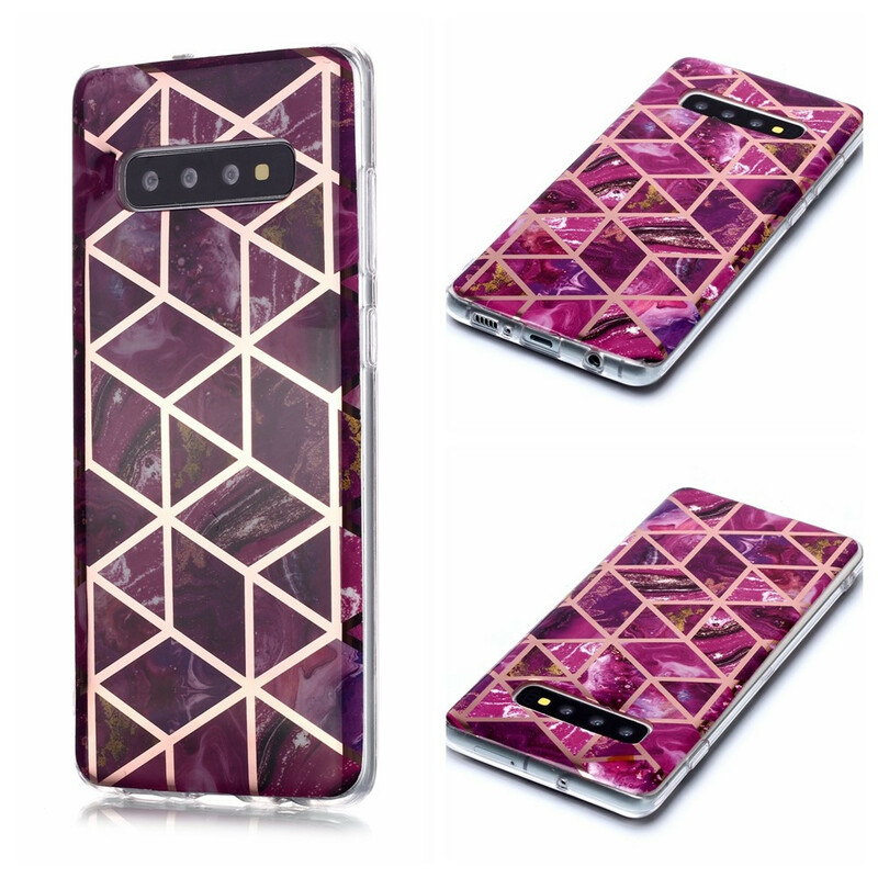 Samsung Galaxy S10 Plus Marble Ultra Design Hoesje