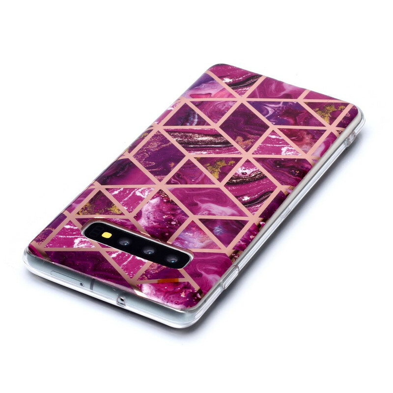 Samsung Galaxy S10 Plus Marble Ultra Design Hoesje