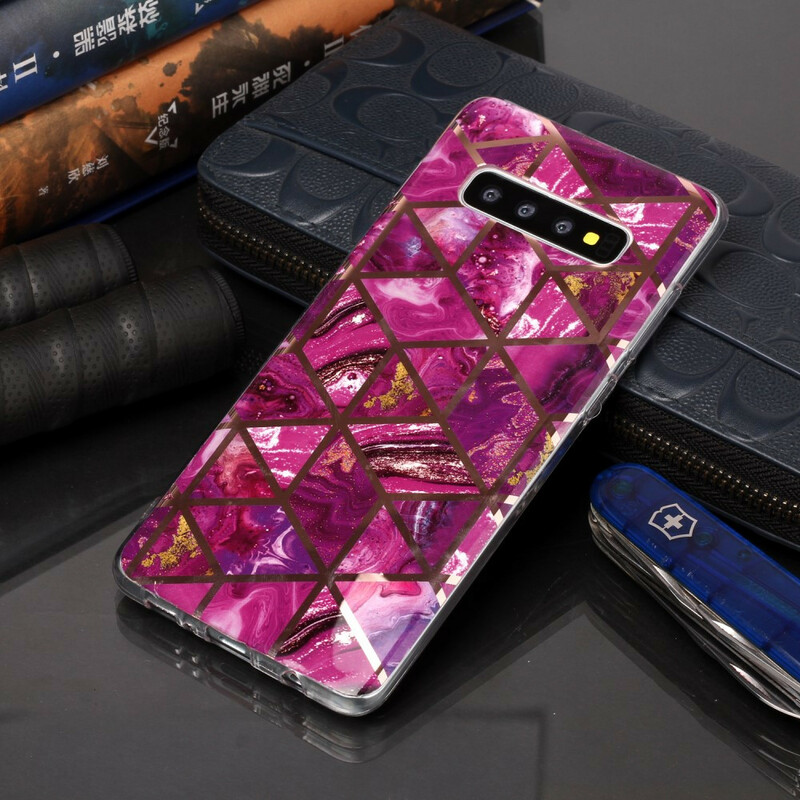 Samsung Galaxy S10 Plus Marble Ultra Design Hoesje