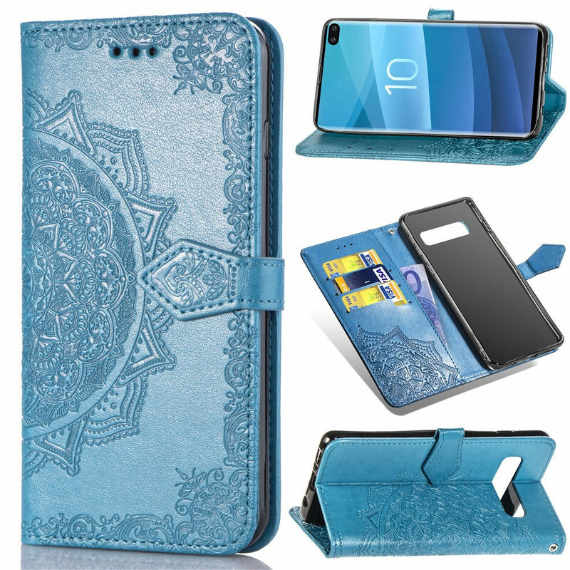 Samsung Galaxy S10 Plus Hoesje Mandala Middeleeuwen
