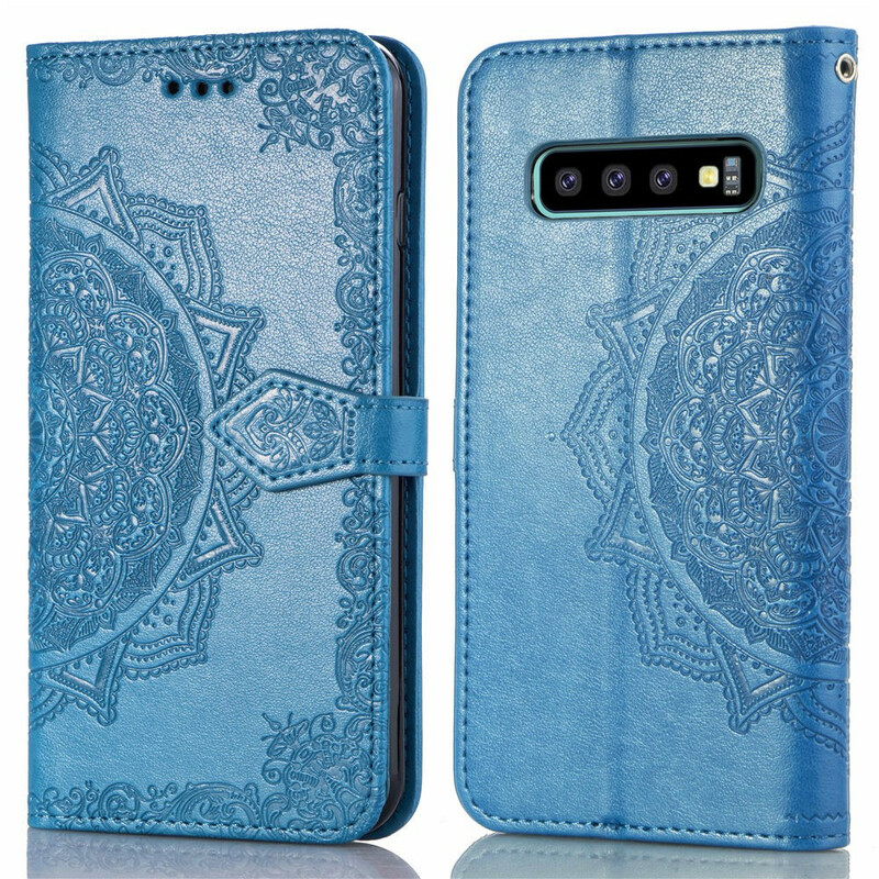 Samsung Galaxy S10 Plus Hoesje Mandala Middeleeuwen