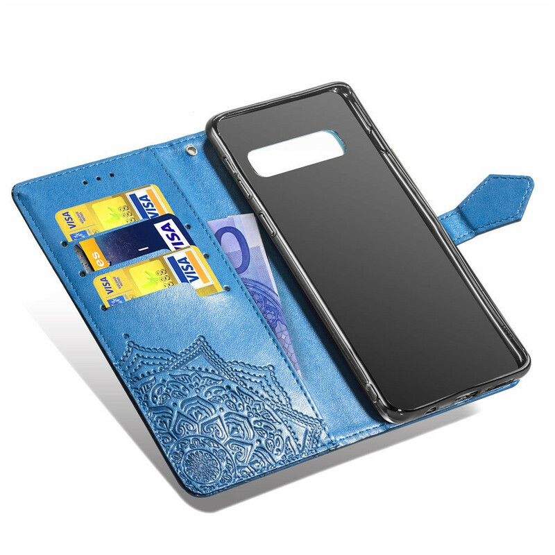 Samsung Galaxy S10 Plus Hoesje Mandala Middeleeuwen